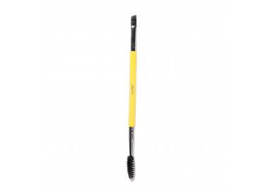 Brocha para ceja Duo Flawless Amarilla Arantza Cosmetics