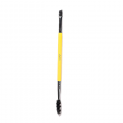 Brocha para ceja Duo Flawless Amarilla Arantza Cosmetics