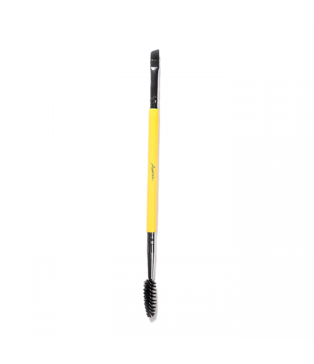 Brocha para ceja Duo Flawless Amarilla Arantza Cosmetics
