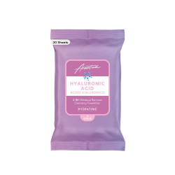 Toallitas Limpiadoras Desmaquillantes Ácido Hialurónico Arantza Cosmetics