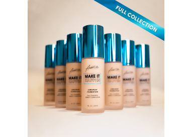 12 Base de Maquillaje Make it Happen Full Coverage Arantza Cosmetics