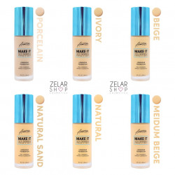 12 Base de Maquillaje Make it Happen Full Coverage Arantza Cosmetics