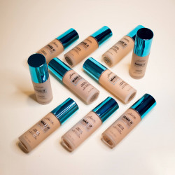 12 Base de Maquillaje Make it Happen Full Coverage Arantza Cosmetics