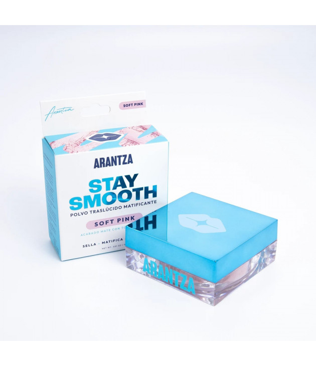 Stay Smooth Polvo Suelto Soft Pink Arantza Cosmetics