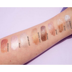 8 Sombras Liquidas Miss Metal Glittershock Italia Deluxe