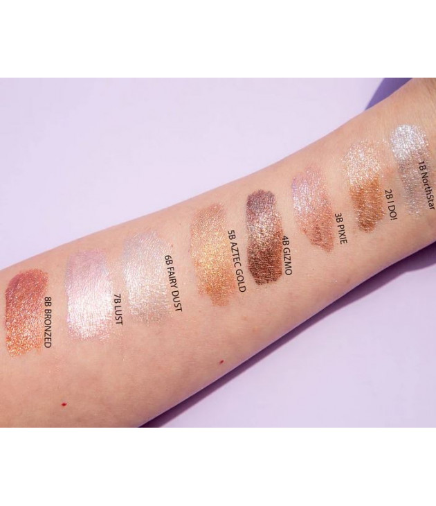 8 Sombras Liquidas Miss Metal Glittershock Italia Deluxe