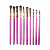 Set 10 Brochas Eye Essential Bronzed Pink Arantza Cosmetics