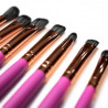 Set 10 Brochas Eye Essential Bronzed Pink Arantza Cosmetics