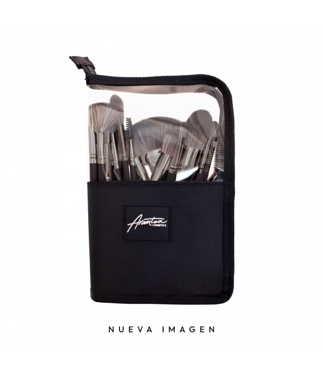 Set 24 Brochas con Estuche SMOKEY LUXE Arantza Cosmetics