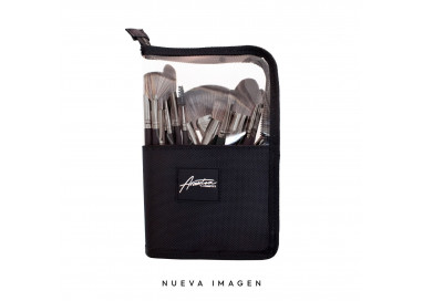 Set 24 Brochas con Estuche SMOKEY LUXE Arantza Cosmetics