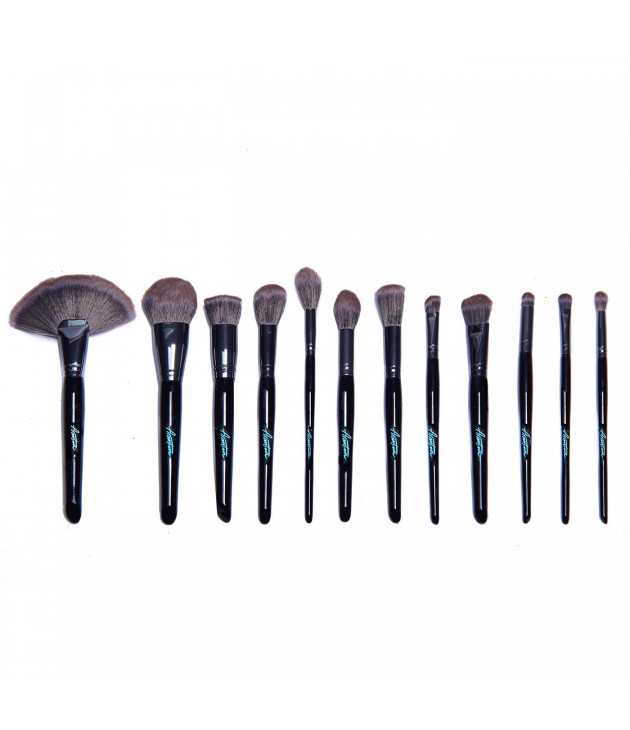 Set 24 Brochas con Estuche SMOKEY LUXE Arantza Cosmetics