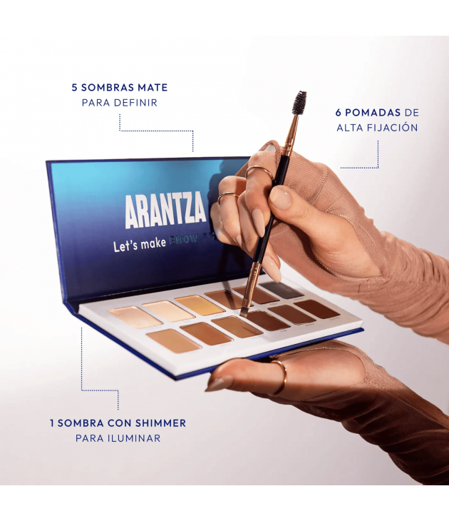 Brow Artist Paleta de Cejas Arantza Cosmetics