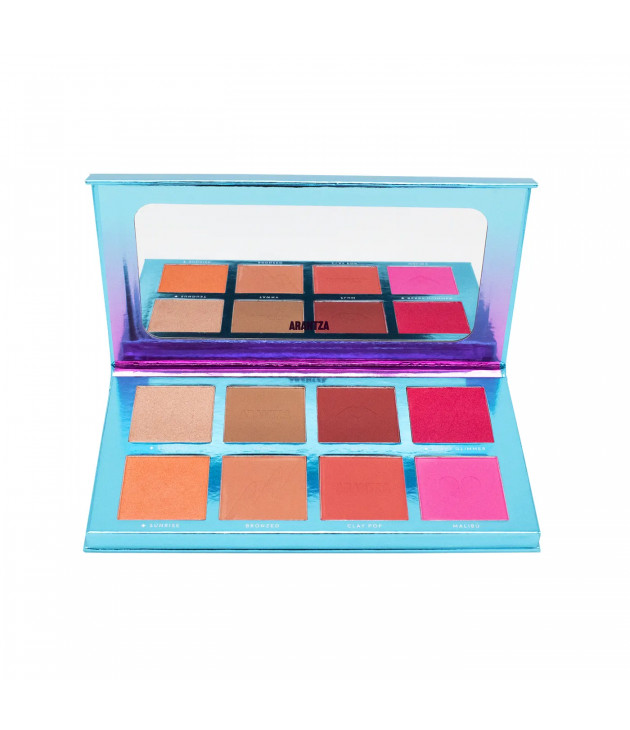 Sunset Blush Paleta de Rubores Arantza Cosmetics