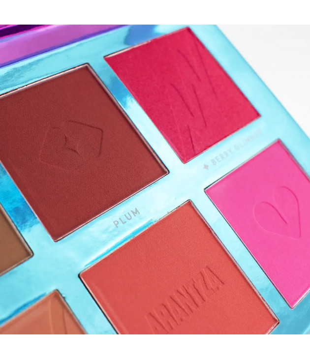 Sunset Blush Paleta de Rubores Arantza Cosmetics