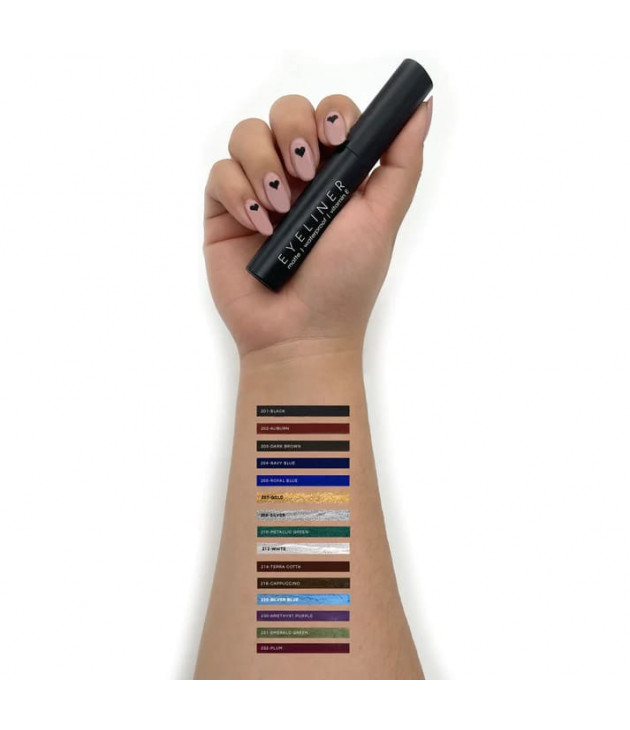 Delineador liquido Clasico Negro Italia Deluxe