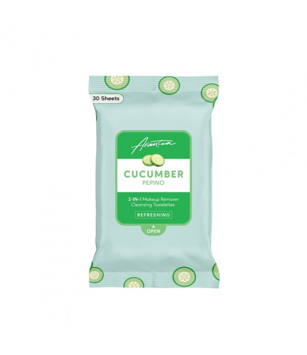 Toallitas Limpiadoras Desmaquillantes Pepino Arantza Cosmetics