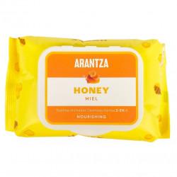 Toallitas Limpiadoras Desmaquillantes Miel Arantza Cosmetics