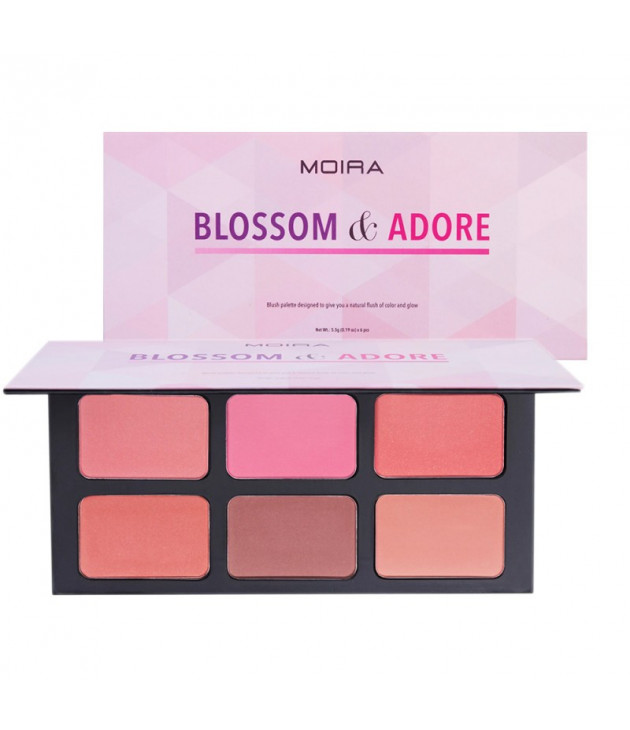 Paleta de Rubores Blossom & Adore Moira