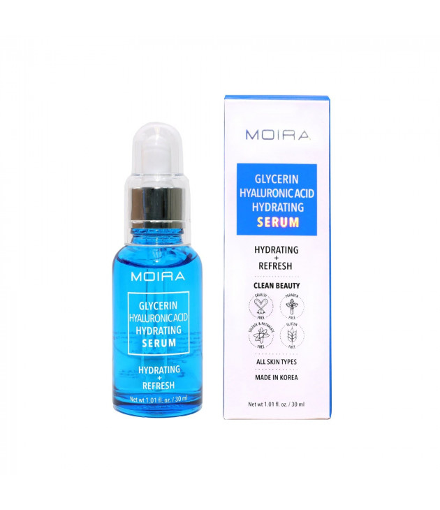 Serum Glycerin Hyaluronic Acid Hydrating Moira