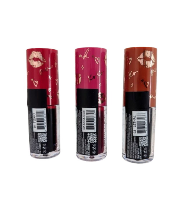 3 To Dye For Lip Tint Italia Deluxe