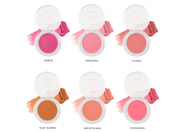 6 Rubores en crema Cheeky Baby Italia Deluxe