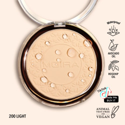 Polvo compacto Soft Focus Waterproof Setting Powder 200 Moira