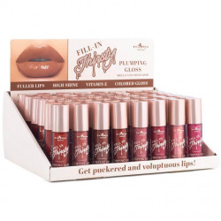 Display 48 Fill-In Thirsty Colored Plumping Gloss Italia Deluxe