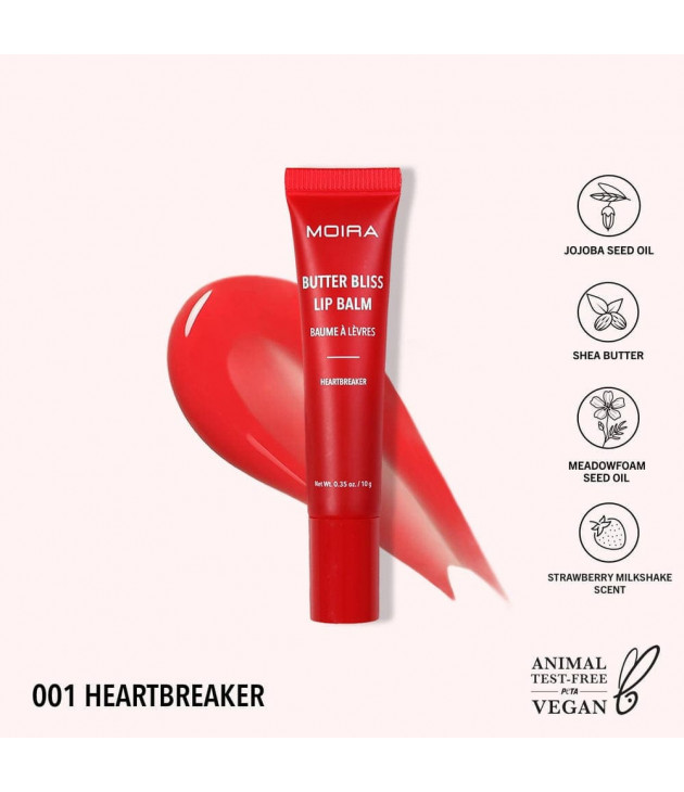 Butter Bliss Lip Balm 001 Heartbreaker Moira