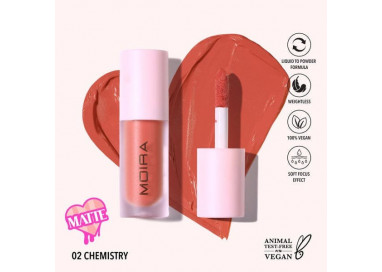 Love Steady Liquid Blush 002 Chemistry Moira