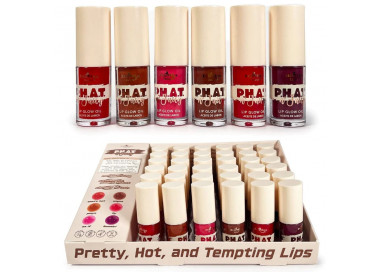 6 P.H.A.T n' Juicy Lip Glow Oil Italia Deluxe