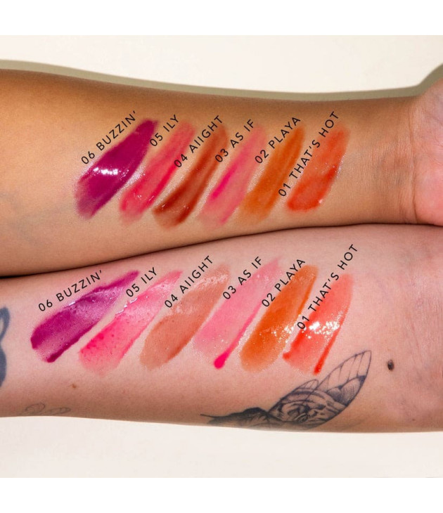 6 P.H.A.T n' Juicy Lip Glow Oil Italia Deluxe