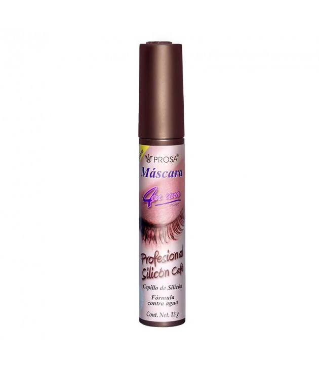 Mascara Profesional silicón Café 13g Prosa