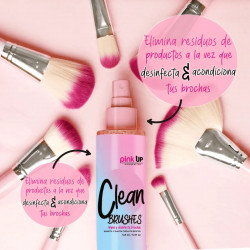 Clean Brushes Pink Up
