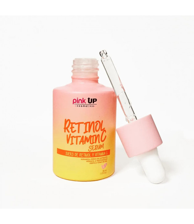 Suero de Retinol y Vitamina C Pink Up