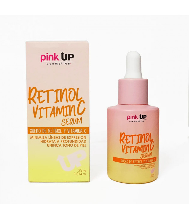 Suero de Retinol y Vitamina C Pink Up