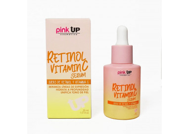 Suero de Retinol y Vitamina C Pink Up