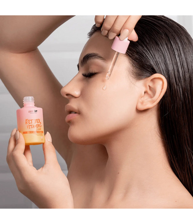 Suero de Retinol y Vitamina C Pink Up