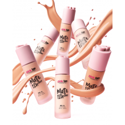Matte Cover 12 Horas (tono a elegir) Pink Up