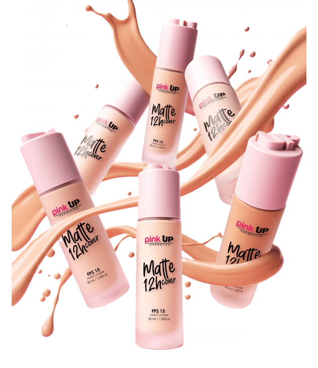 Matte Cover 12 Horas (tono a elegir) Pink Up