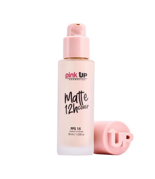 Matte Cover 12 Horas (tono a elegir) Pink Up