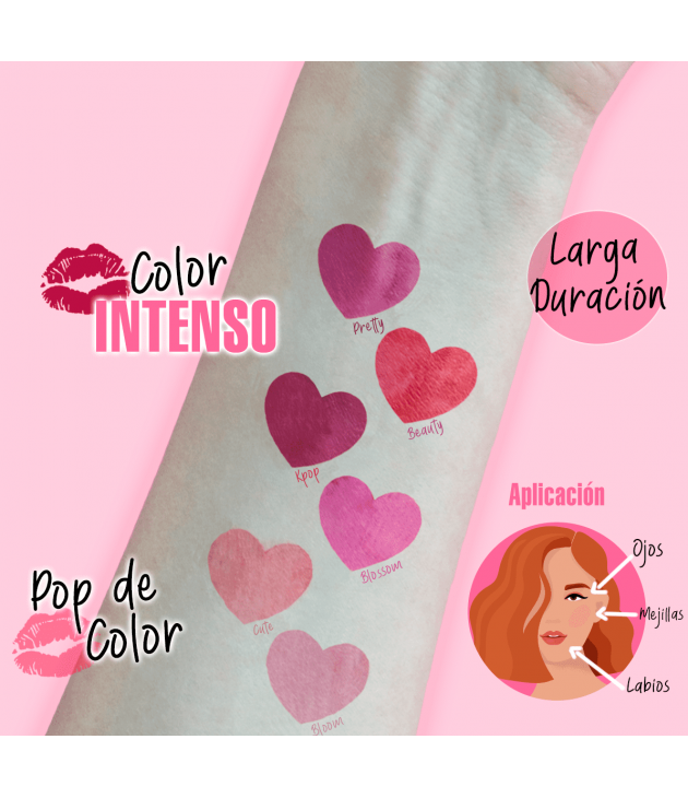 Kiss Lip Tint (tono a elegir) Pink Up