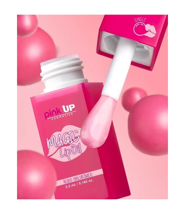 Magic Lip Oil 01 Chicle Pink Up