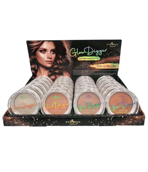 4 Iluminadores Glow Digger Butter Italia Deluxe