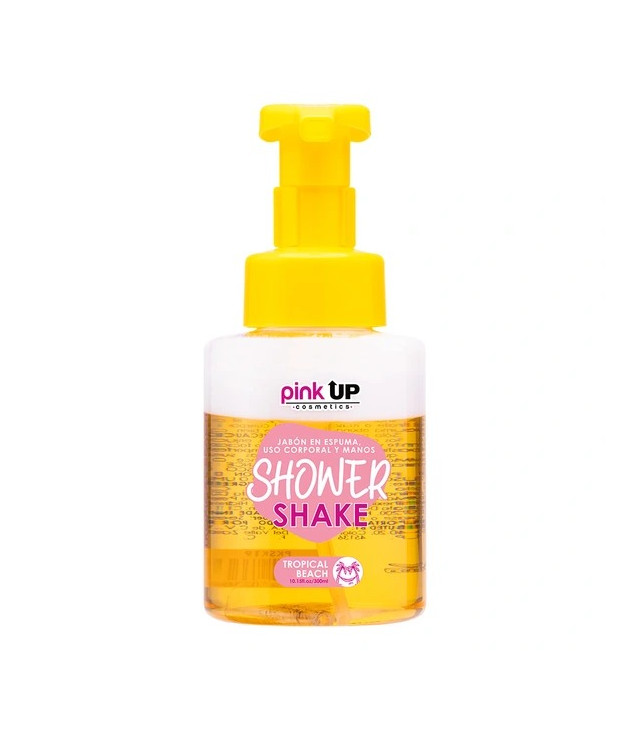Jabón en espuma Shower Shake Tropical  Pink Up