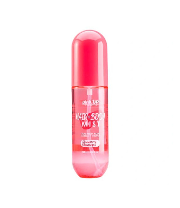 Hair Body Mist Strawberry Champagne Pink Up