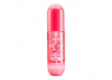Hair Body Mist Strawberry Champagne Pink Up