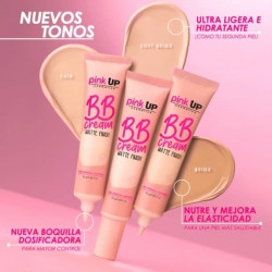 BB Cream Matte Finish (tono a elegir) Pink Up