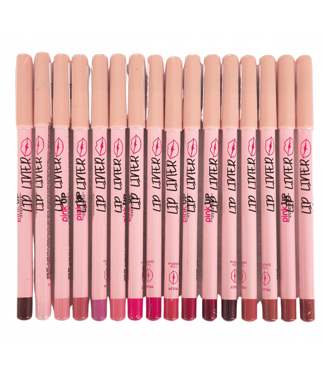16 Lip Liner (tonos diferentes) Pink Up