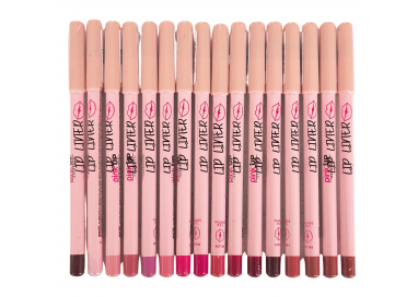 16 Lip Liner (tonos diferentes) Pink Up