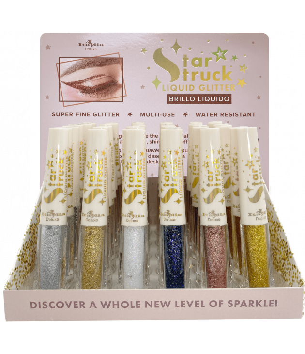 6 Delineador liquido Star Struck Classic Liquid Glitters ITA-GL261 Italia Deluxe